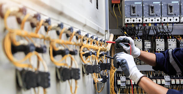 Professional Electrician technician working in Prince William County County, VA